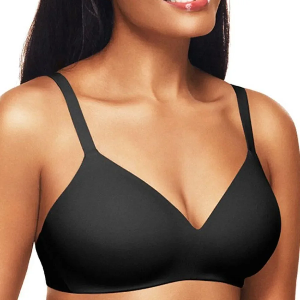 WACOAL 852189 How Perfect Non-Wire Bra Adjustable Lightly Padded Wirefree Nwot